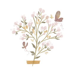 —Pngtree—vintage flower watercolor illustration clipart_6523336